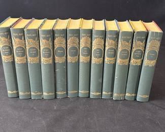 486 Lot 386h Lot of 12 vintage Karl May German books