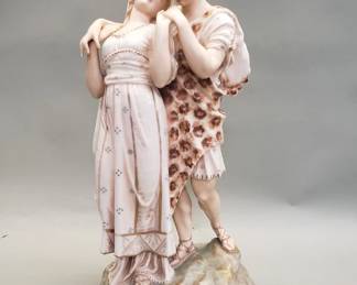073 Lot 405 Vintage Royal Rudolstadt porcelain figurine