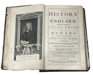 050 Lot 354h Antique 1720 The History of England
