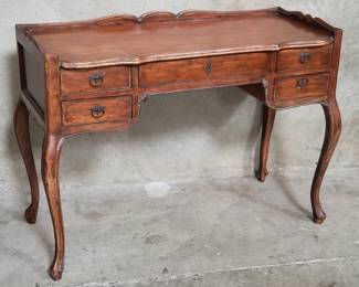 114 Lot 181 Vintage Italian walnut writing desk