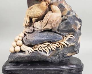 230 Lot 51 Carved stone sculpture