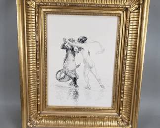 250 Lot 95 Heinrich Kley lithograph