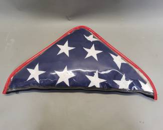 386 Lot 323 United States of America memorial flag