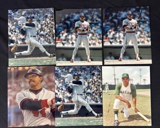 495 Lot 391h Lot of Reggie Jackson signed photos