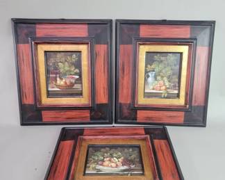 127 Lot 209 Three signed oil paintings on board