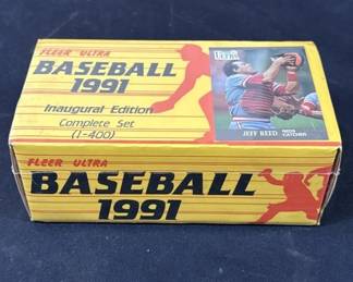 390 Lot 325h Factory sealed 1991 Fleer Ultra baseball card set