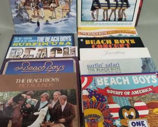 185 Lot 343 Group of vintage LP vinyl records