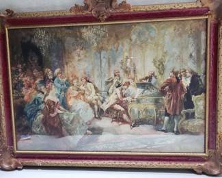 225 Lot 42 Lithograph after a Vincente Garcia de Paredes