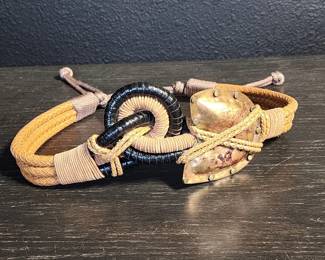 461 Lot 369h 1980s BOHO RJ Graziano statement belt