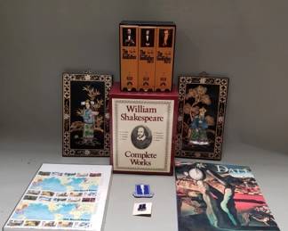 400 Lot 331 Box of miscellaneous items, Complete Works of