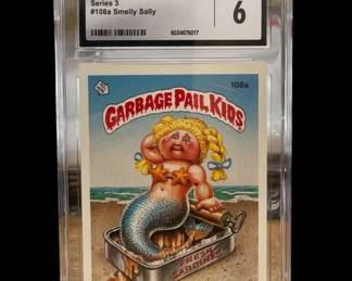 602 Lot 480h 1986 Topps Garbage Pail Kids Smelly Sally