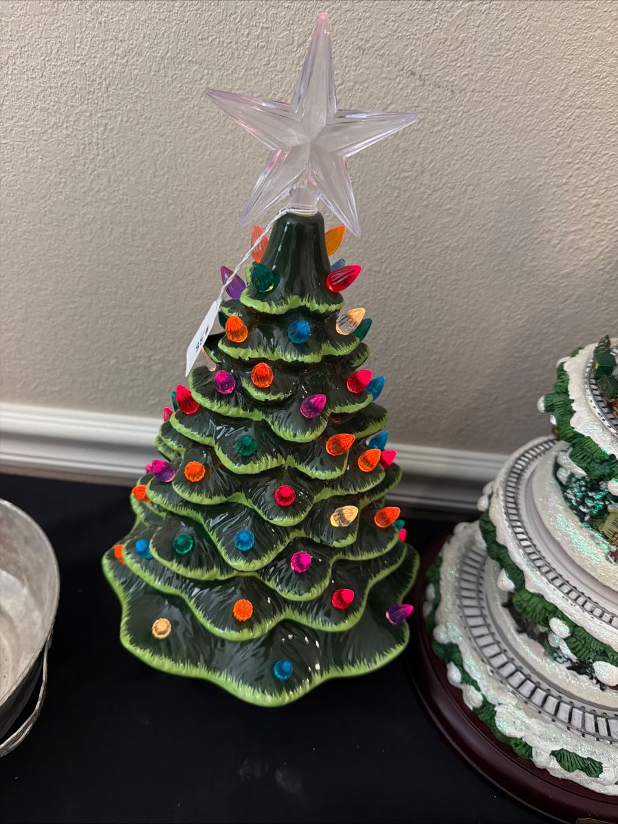 Vintage ceramic Christmas tree