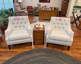 Pair of nice club chairs