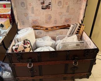 Antique trunk very large!