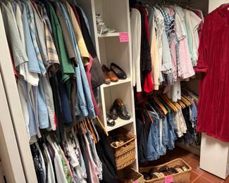 Mens and Womens clothing, shoes and some purses