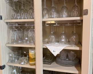 Vintage glassware and smalls