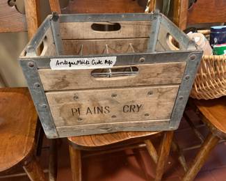 Antique Milk Crate