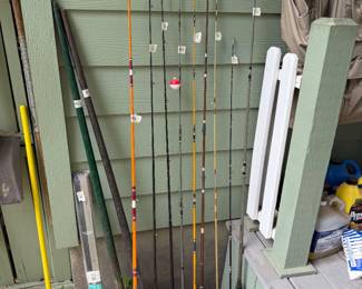 Fishing rods and reels
