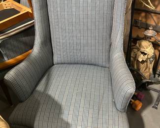 Wing Back Chair - Two matching chairs are available