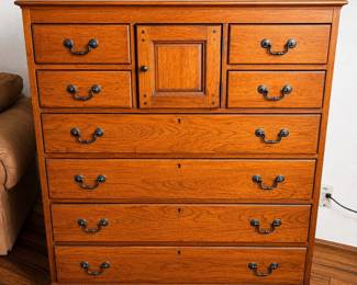 f Lexington 8Drawer 1 Door Chest Classic Wooden Dresser
