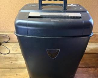 e Aurora AS1018CD Paper Shredder Compact Black Home Office Shredder