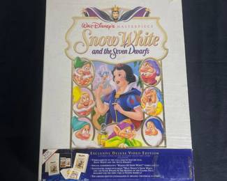 c Sealed Walt Disneys Masterpiece Snow White and the Seven Dwarfs Exclusive Deluxe Video Edition