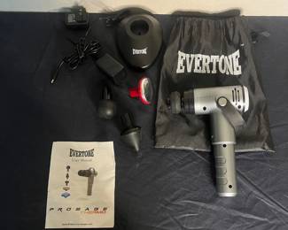 z Evertone ProSage Thermo Percussion Massage Gun with Accessories