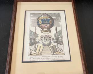 ar Framed Aerostatic Machine Print, 21.5 x 17.5 Inches