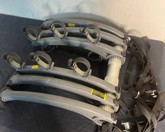 g A Saris 3Bike Trunk Mount Carrier Durable Gray Bicycle Rack
