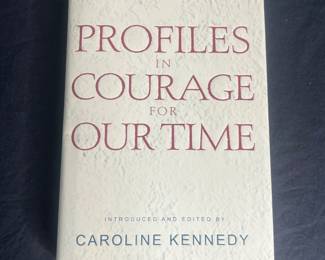 c Profiles in Courage for Our Time by Caroline Kennedy Signed First Edition Hardcover