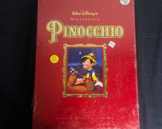 c Sealed Walt Disneys Masterpiece Pinocchio Deluxe Collectors Edition