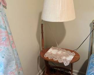 #019 Table floor lamp 22x15x23-60 $70.00