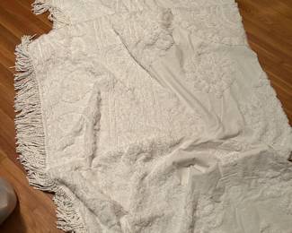 #130 Chenille Bed Spread Twin Size $25.00