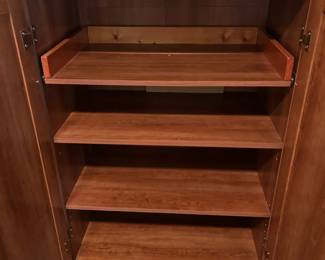 #020 Cabinet with 2 drawers and 3 shelves 32x20x48 $75.00