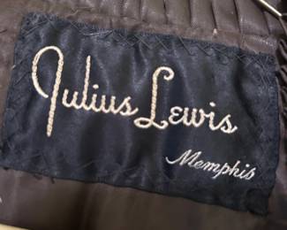 #085 Julius Lewis of Memphis Mink Stole $75.00