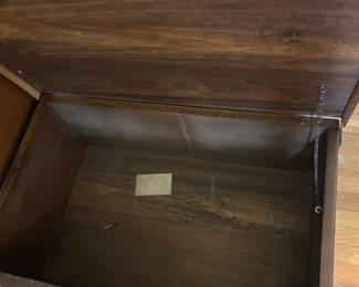 #014 Wood Chest - 24x15x10 $30.00