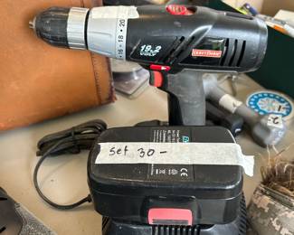 #119 Craftsman 19.2v Battery Tool Set $30.00