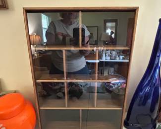 #052 Shadow box with glass cover 20.5x14.5x3 $30.00