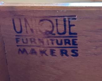 #009 Unqiue Wood Chest of 5 Drawers - 38x20x47 $200.00