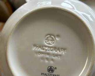 #107 large set of Pfasgraff China $100.00