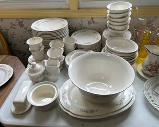#107 large set of Pfasgraff China $100.00