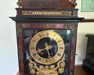 #049 Tiffany&Comp wind up (w-key) clock model 5687 vintage as-is $750.00