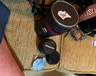#094 Olympus Lens 50mm 1:1.8 with case $30.00
