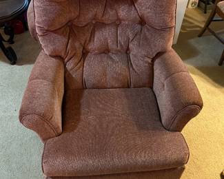 #021 Best Chair Button back swivel rocker rose-gold color $60.00 #022 Best Chair Button back swivel rocker rose-gold color $60.00