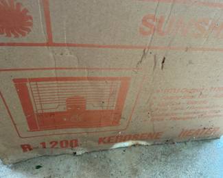 #112 sunrise kerasine heater $30.00