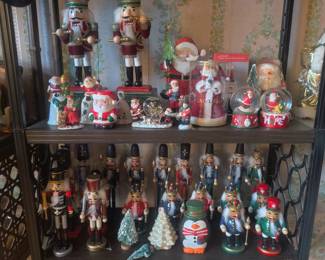 Santa and but cracker collection