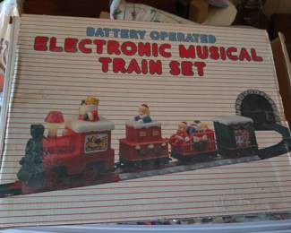 Xmas train set