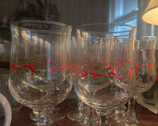 Christmas glasses