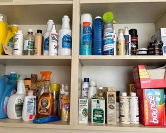 SM209Various Household Chemical Mystery Lot
