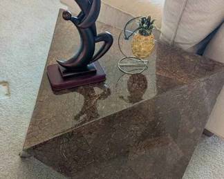 SM336Triangular End Table  Decor